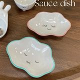  Đĩa Gia Vị Gốm Dễ Thương 