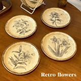  Đĩa Hoa Retro 