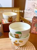  Bát, Thìa Capybara Phong Cách Nhật Bản 