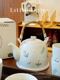  Bộ Ấm Trà Hoa Cúc Nhỏ 