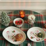  Cốc Merry Christmas Viền Xanh 