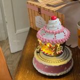  Hộp Nhạc Kem Cupcake Giáng Sinh 