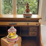  Hộp Nhạc Kem Cupcake Giáng Sinh 