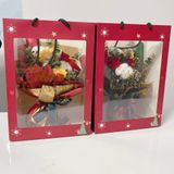  Túi Cửa Sổ Màu Đỏ Giáng Sinh 