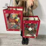  Túi Cửa Sổ Màu Đỏ Giáng Sinh 