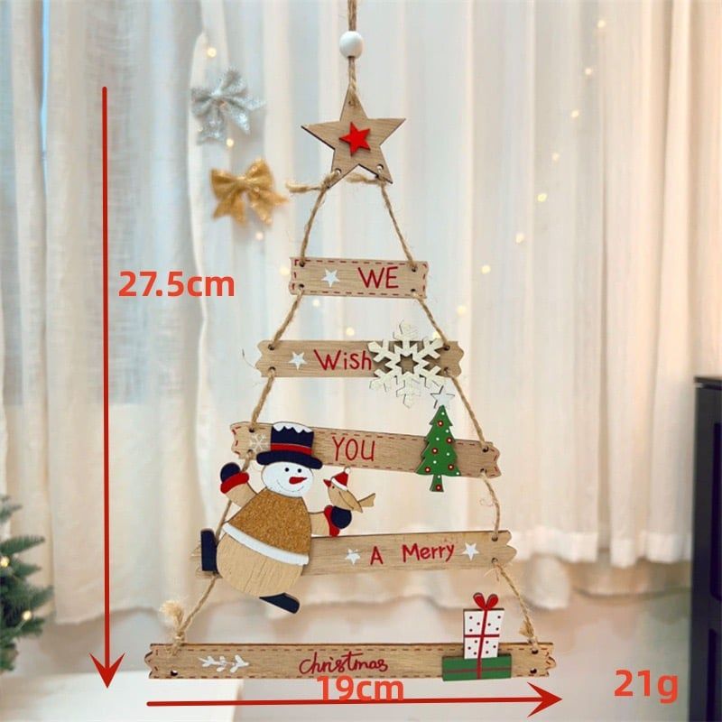  Móc Treo Cửa Cây Thông Người Tuyết 