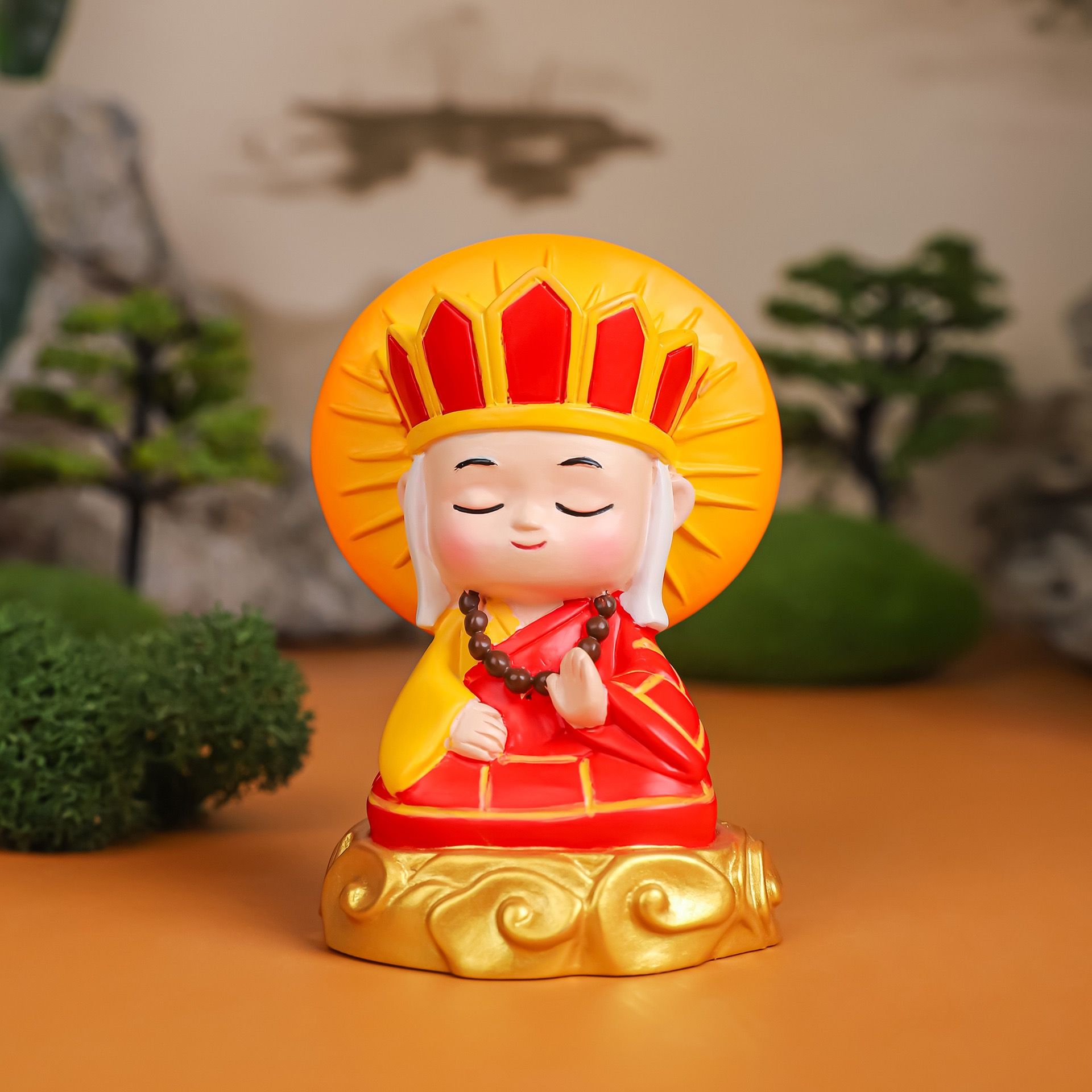  Bộ 5 Tượng Trang Trí Cầu Phúc Tây Du Ký 