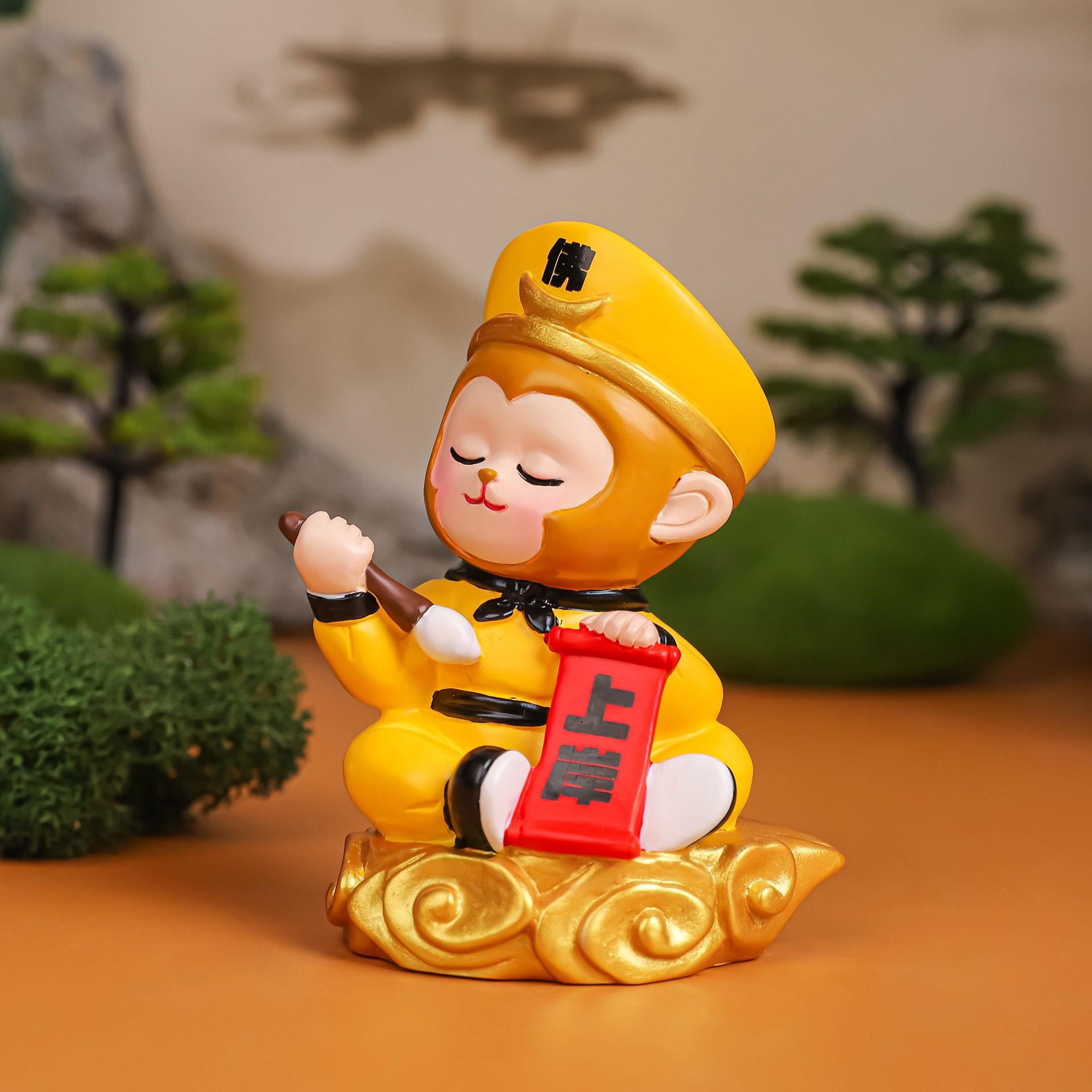  Bộ 5 Tượng Trang Trí Cầu Phúc Tây Du Ký 