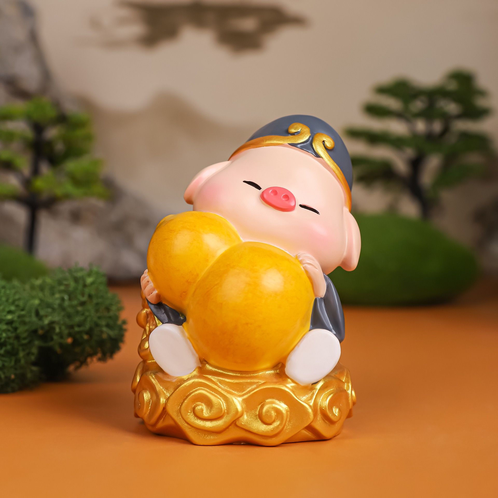  Bộ 5 Tượng Trang Trí Cầu Phúc Tây Du Ký 