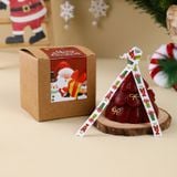  Nến Thơm Cây Thông Noel Kèm Nơ 