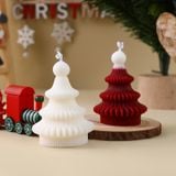  Nến Thơm Cây Thông Noel Kèm Nơ 