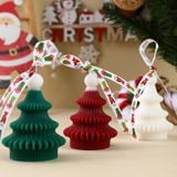  Nến Thơm Cây Thông Noel Kèm Nơ 