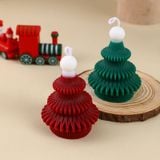  Nến Thơm Cây Thông Noel Kèm Nơ 