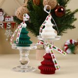  Nến Thơm Cây Thông Noel Kèm Nơ 