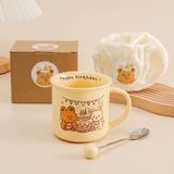 Cốc Gấu Nâu Happy Birthday 