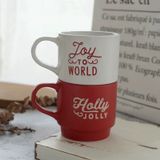  Cốc Cafe Giáng Sinh Màu Đỏ 