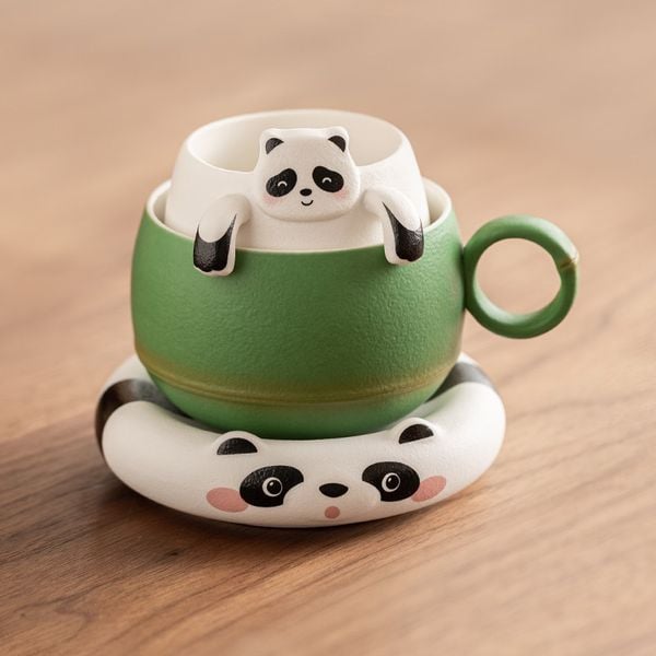  Gift Set Green Panda 