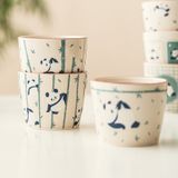  Set 6 Cốc Kèm Khay Gấu Trúc Sum Vầy 