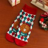  Tất Cotton Hoạt Hình Giáng Sinh 