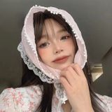  Khăn Trùm Đầu Ren Kiểu Pháp 