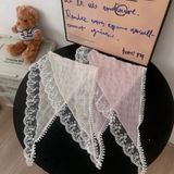  Khăn Trùm Đầu Ren Kiểu Pháp 