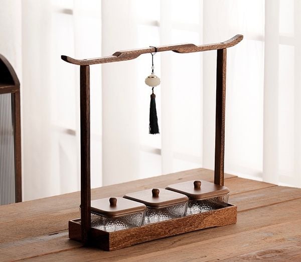  Khay Mứt Hạt Gỗ Óc Chó Nam Mỹ 