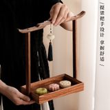  Khay Mứt Hạt Gỗ Óc Chó Nam Mỹ 