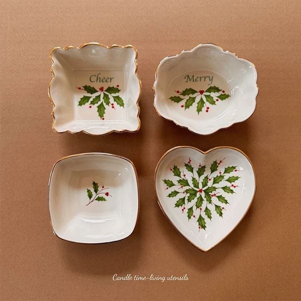  Đĩa Holly Phong Cách Châu Âu 