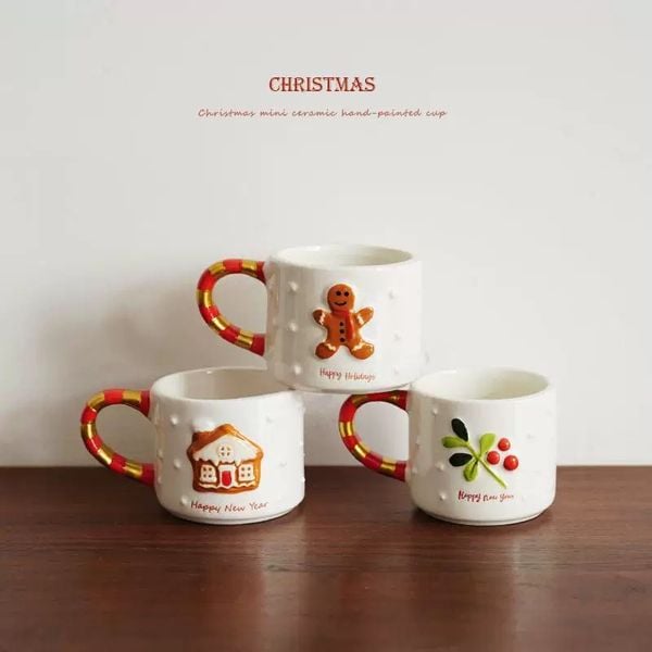  Cốc Giáng Sinh Châu Âu Mini 