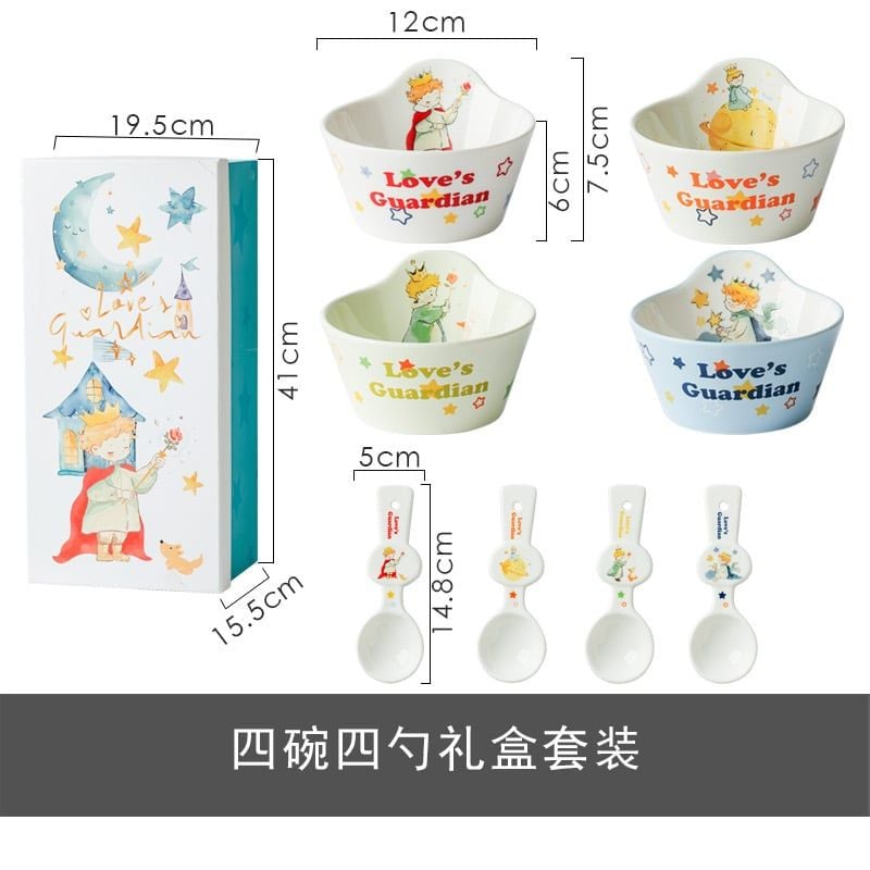  Bộ Đồ Ăn Hoàng Tử Bé Phong Cách Bắc Âu 