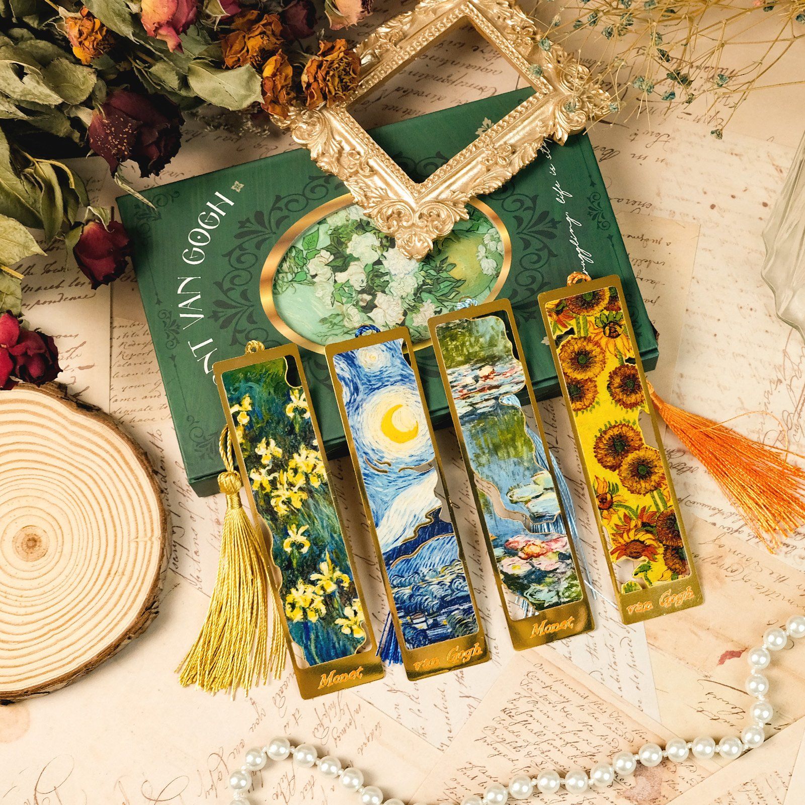  Bookmark Retro Vangogh 