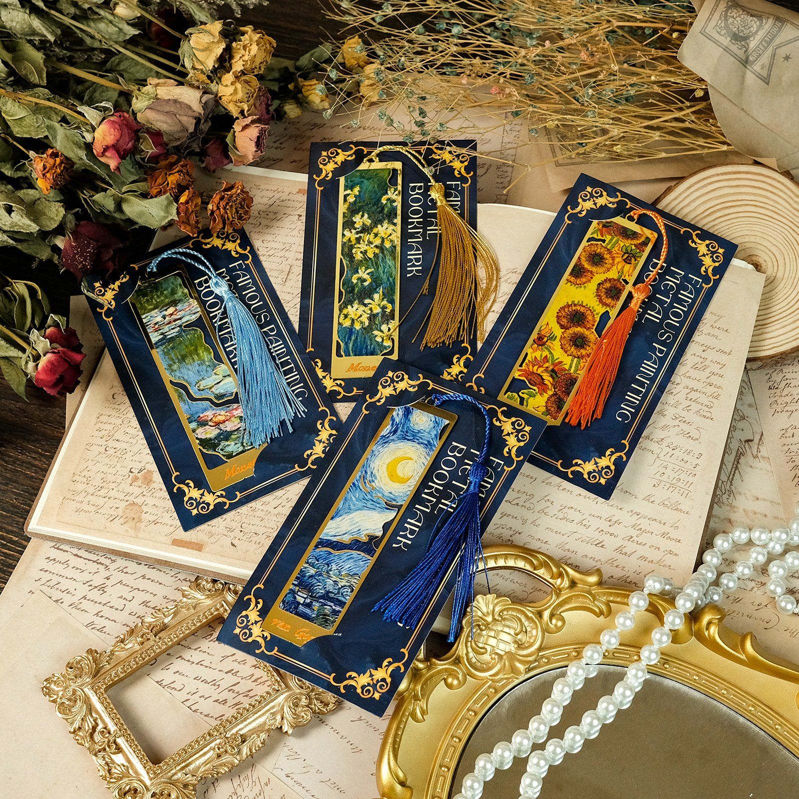  Bookmark Retro Vangogh 