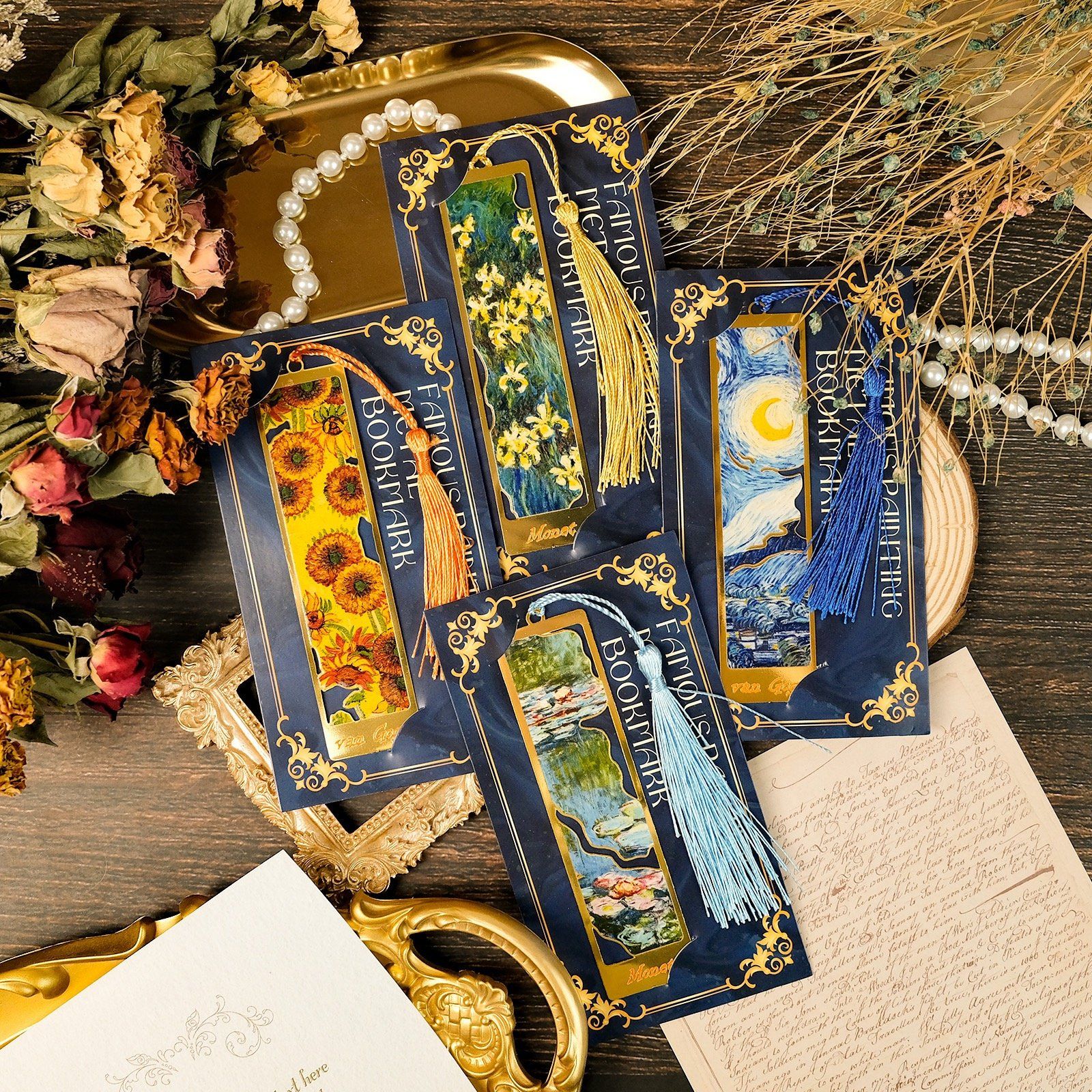  Bookmark Retro Vangogh 