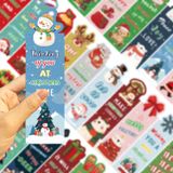  Set 30 Bookmark Giấy Giáng Sinh 