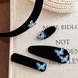  Kẹp Tóc Bướm Retro 
