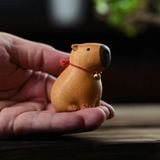  Tượng Gỗ Khắc Capybara 