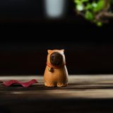  Tượng Gỗ Khắc Capybara 