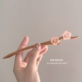  Trâm Cài Tóc Hoa Đào 