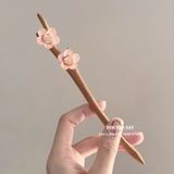  Trâm Cài Tóc Hoa Đào 