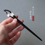  Trâm Cài Tóc Hoa Màu Bạc 