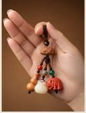  Móc Treo Túi Tiền Voi Chu Sa 