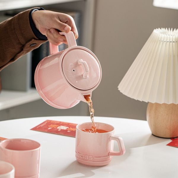  Set Trà Bliss Hồng Phấn 