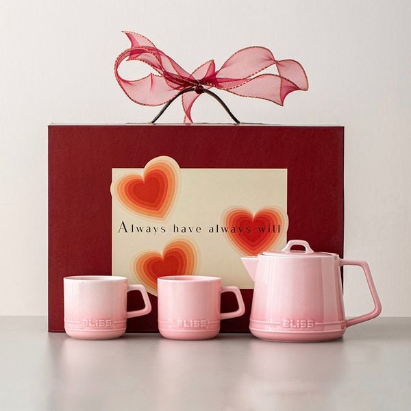  Set Trà Bliss Hồng Phấn 