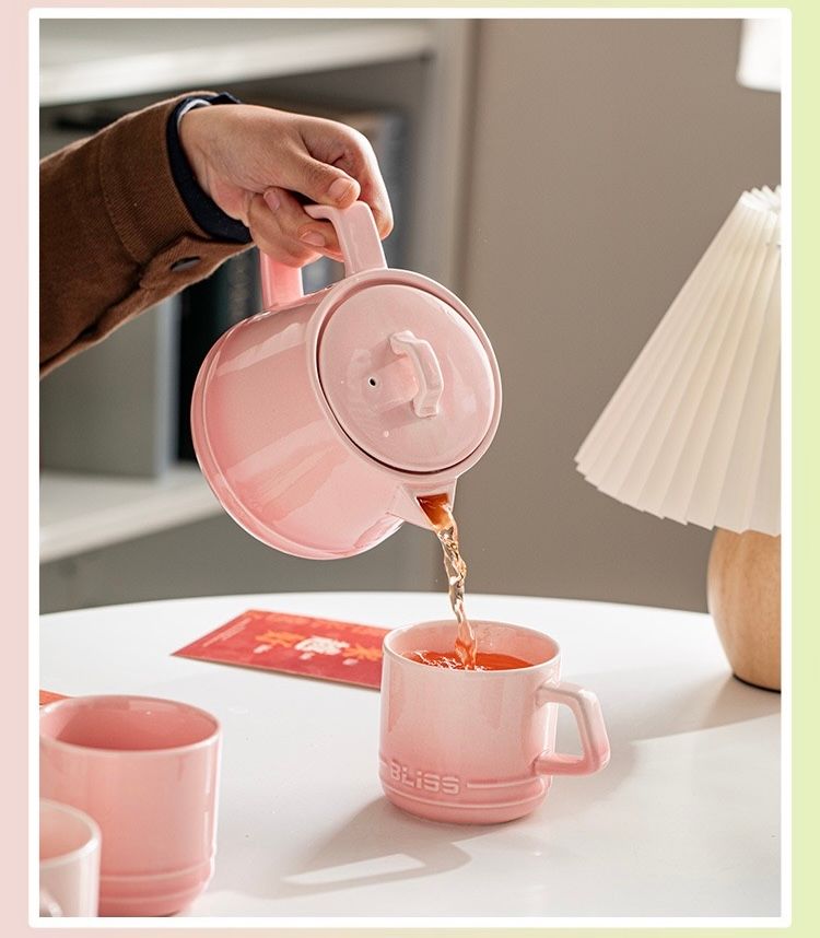  Set Trà Bliss Hồng Phấn 