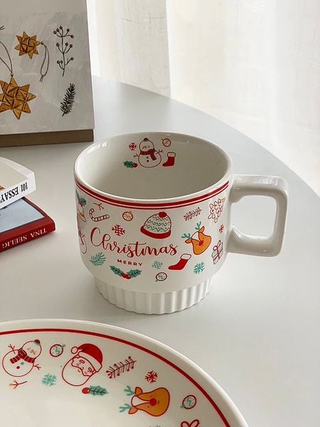  Cốc Giáng Sinh Phong Cách Hàn Quốc 