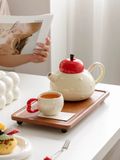  Bộ Ấm Táo Đỏ Kèm Khay 