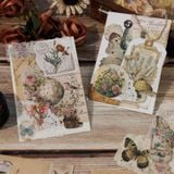  American Retro Art Material Handbag 