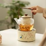  Bộ Trà Cụ Hoa Tử Đằng 