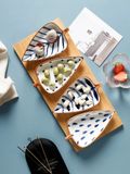  Set 4 Đĩa Lá Phong Cách Nhật Bản 