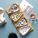  Set 4 Đĩa Lá Phong Cách Nhật Bản 
